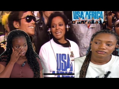 THIS SONG IS HISTORIC!! Africans  Reacts to U.S.A.For Africa - We Are the World.. REACTION)