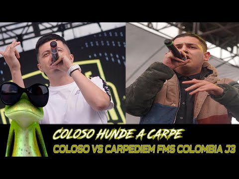Coloso hunde a Carpe | Coloso vs Carpediem Fms Colombia J3 Votación