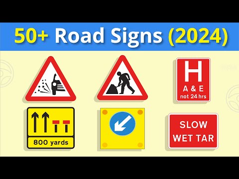 UK Road Signs 2024 Official DVSA Theory Test