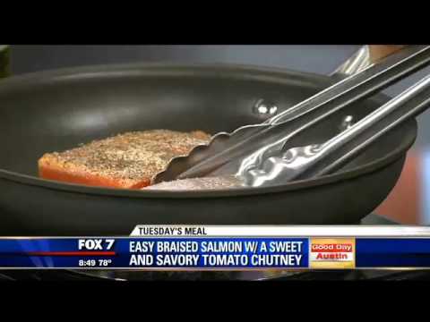 Cooking with Good Day Austin: Easy Braised Salmon