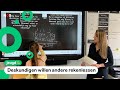 'Kinderen zouden veel beter kunnen rekenen'