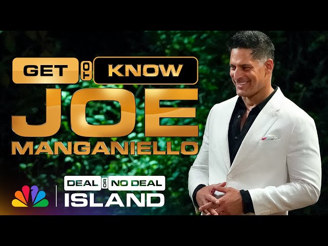 Everything You Didn't Know About Host Joe Manganiello | Deal or No Deal Island | NBC