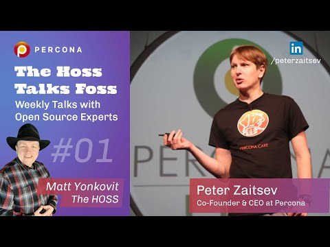 Open Source Database vs. Server Side Public License SSPL With Peter Zaitsev - Percona Podcast 01