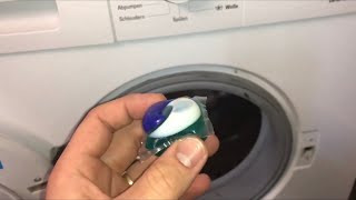 Ariel 3 in 1 Pods Frühlingsfrische Colorwaschmittel in Pod Form Dosieranleitung Buntwäsche Anleitung