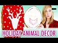 Holiday Animal Decor + Free Printable