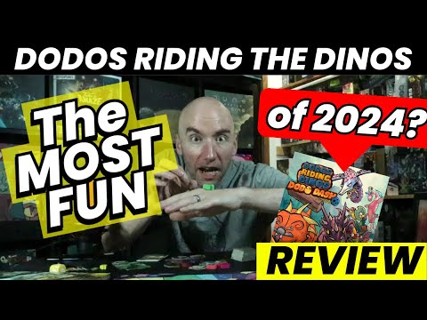 The Only Reason Not To Buy It Is If You Don't Like Fun: Dodos Riding Dinos Double Review!!