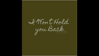I Won&#39;t Hold You Back (Lyrics) - Toto