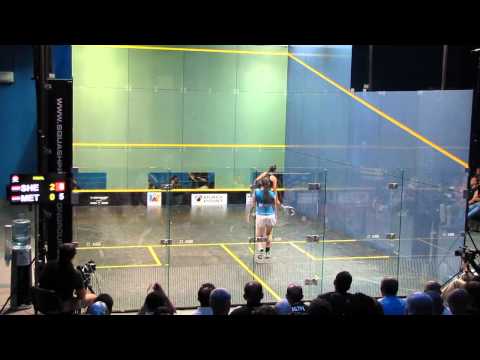 World Junior Squash Championships Wrocław 2013 Nour El Sherbini - Mariam Ibrahim Metwaly (Set III)