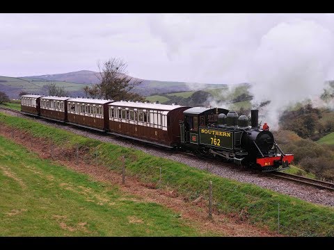SR No  762 LYN AT WORK ON THE LYNTON & BARNSTAPLE RAILWAY   14th October 2017