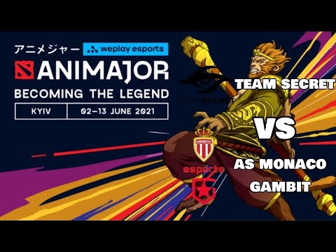 TEAM SECRET VS AS MONACO GAMBIT [ FULL HIGHLIGHTS] | KYIV MAJOR WILDCARD