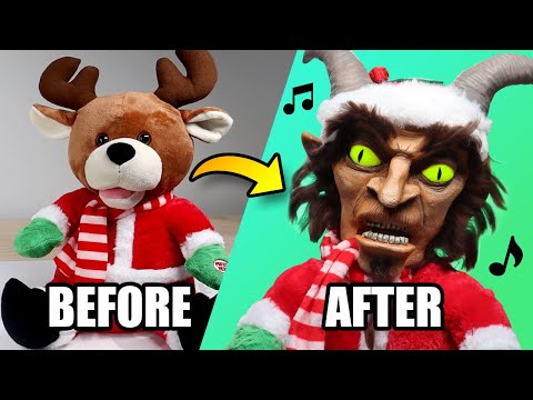 I Made a Singing & Dancing KRAMPUS Animatronic