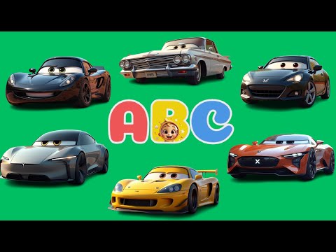 ABC Car Brand Song for Kids! | Fun Alphabet Song for Kids | Kids Songs & Nursery Rhymes
