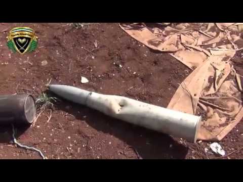 غنائم الجيش الحر بعد السيطرة على كتيبة الدبابات في منغ في محافظة حلب