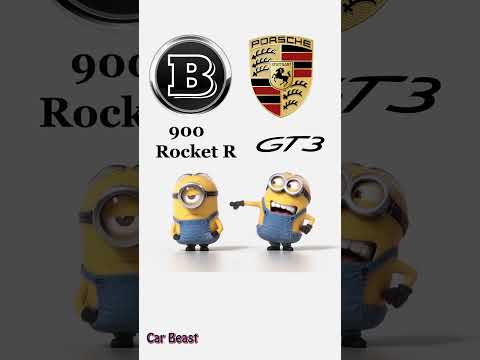 Brabus 900 Rocket R Vs Porsche GT3 funny #car #tiktok #sports #status #asmr #fyp #money #automobile