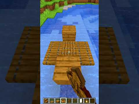 Easy Minecraft Boat Tutorial! You won't believe how simple it is!