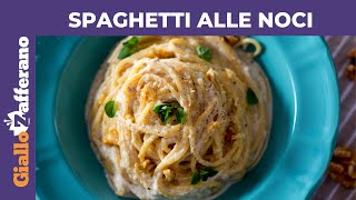 SPAGHETTI ALLE NOCI: SAPORITI E CREMOSI