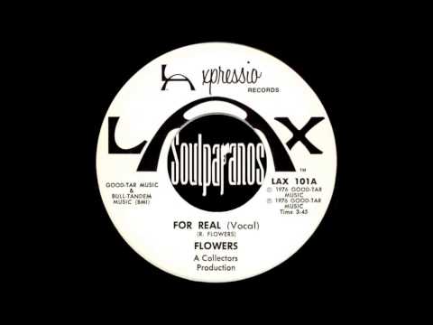 RARE MODERN SOUL - FLOWERS - For Real (Part 1&2) - 1976 LA Xpressio
