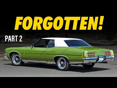 20 Old Pontiac Cars That Time Forgot! (Part 2)