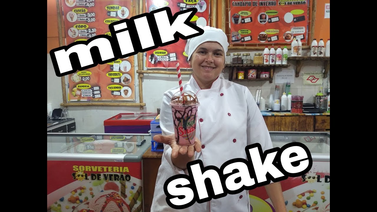 Milk Shake, Como Fazer Por Juliana Paiva