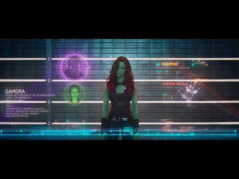 STAR-LORD MIDDLE FINGER SCENE | GUARDIANS OF THE GALAXY