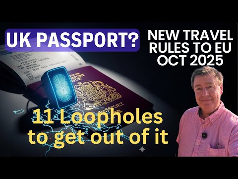 11 Ways BRITS Can SKIP the NEW EU Border System UK EUROPE EES Loopholes REVEALED