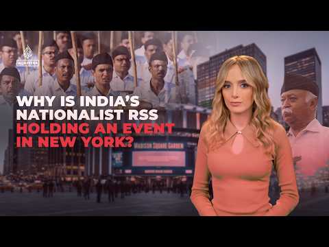Why is India's nationalist RSS holding an event in New York?