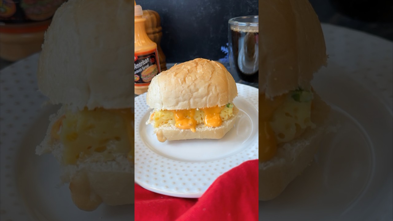 Fluffy Egg Sandwich Revolution: The 45-Minute recipe with Beano's All-American Spread #shorts