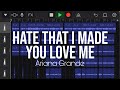 Ariana Grande - hate that i made you love me (harmony tutorial)