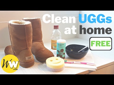 How to clean UGG boots & slippers at home for FREE