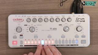 Video thumbnail for Cyclone Analogic Drum Drone TT-606 Demo by Perfect Circuit