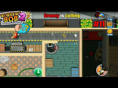 Robbery Bob 2 Seagull Bay Level 12 with 3-stars 🌟 #11