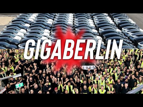 GigaBerlin shows AWESOME Growth Already!