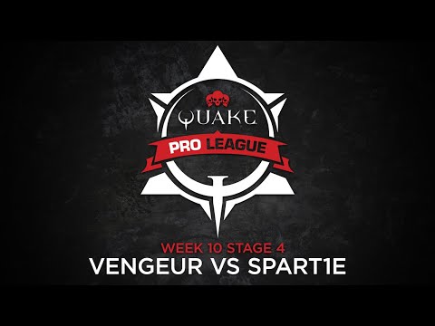 vengeuR vs Spart1e - Quake Pro League - Stage 4 Week 10
