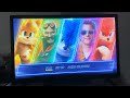 Sonic The Hedgehog 2 2022 DVD Menu Walkthrough