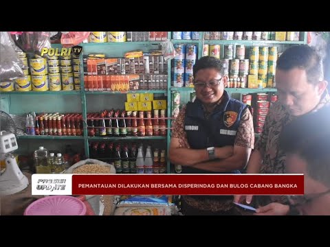 PRESISI UPDATE : TIM SATGAS PANGAN POLDA BABEL PANTAU HARGA BERAS 01/03/2024 18.00