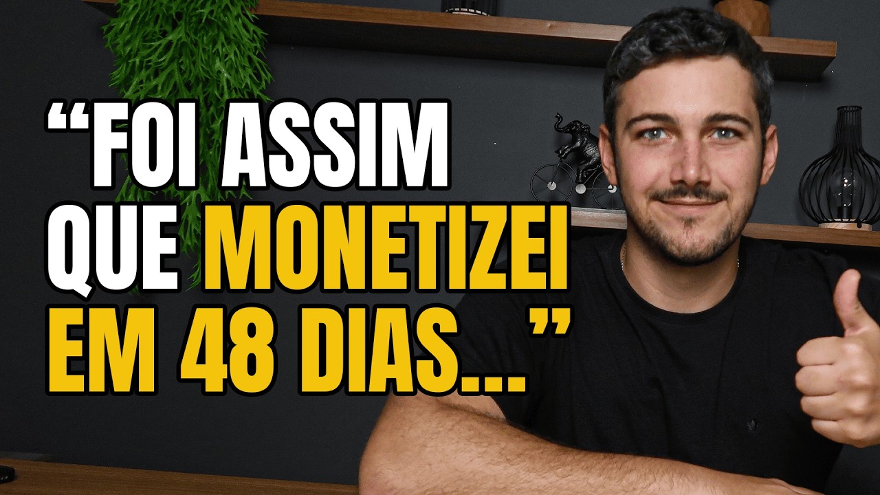 Como Monetizei no YouTube DO ZERO EM 47 DIAS (2025)