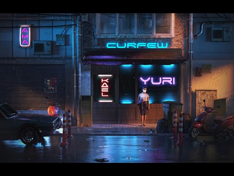 Curfew - Kael Guerrero, AMA feat. Yuri Dope (Lyric Video)