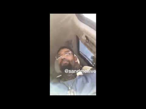 PNB Rock Forgets To Turn Off IG Live Gets Caught Checking His Homies