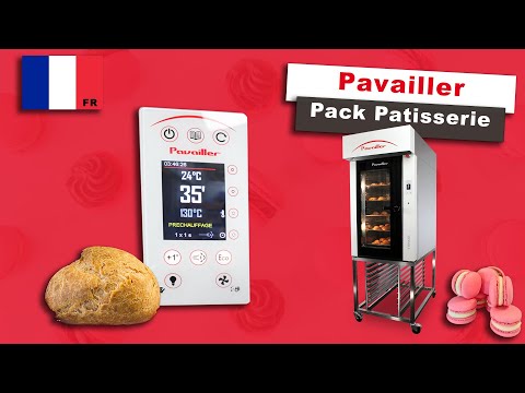 video 1, Four pâtissier électrique avec vapeur 4 niveaux