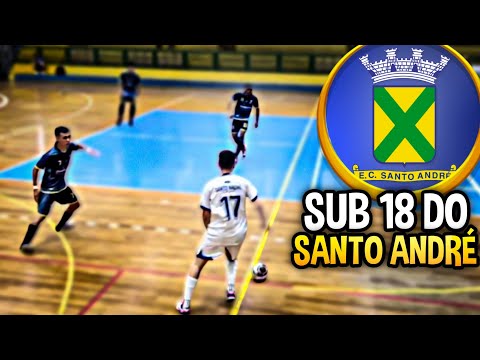 FUI GRAVAR O SUB 18 DO SANTO ANDRÉ FUTSAL - SERÁ QUE TEM MUITOS CRAQUES ?