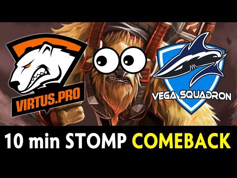 5 melee heroes vs Shaker — 10 min stomp Comeback VP vs Vega