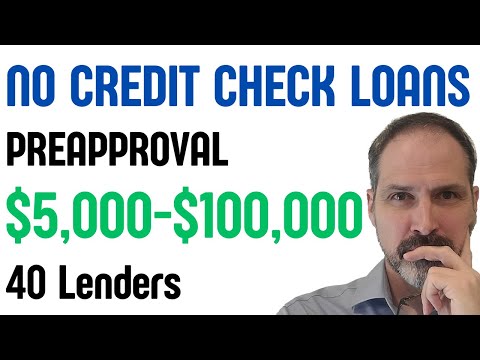 No Credit Check Personal Loans - Pre-approval. $5000-$100,000 Loans.  Apply to 40 lenders at once.