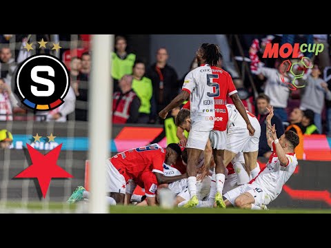 AC SPARTA PRAHA vs. SK SLAVIA PRAHA - FINÁLE MOL CUP | 0:2 | jen góly