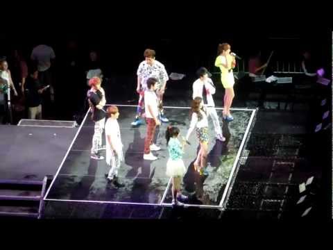 [HD FANCAM] 120521 Super Junior - Oops! (ft. f(x)) LIVE @ SMTown LA 2012 World Tour