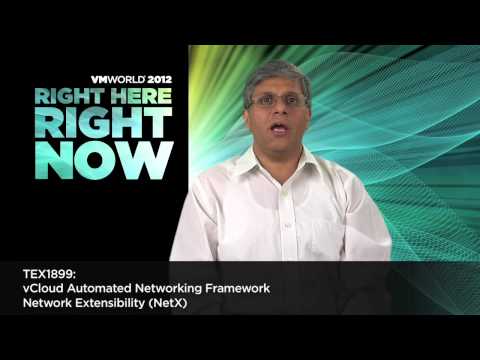 VMworld 2012 Tech Exchange: TEX1899 - VMware vCloud Automated Networking (NetX)
