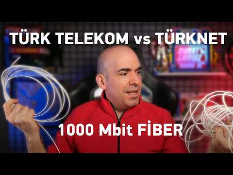 Gigabit Fiber Test / Turk Telekom vs TurkNet!