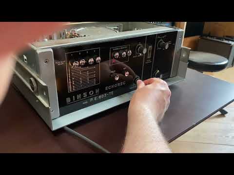 Binson Echorec P.E. 603-TE rare 70s "Disk-Echo" image 8