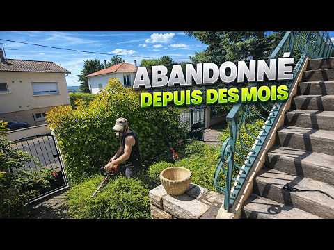 Ce jardin n'avait pas été touché depuis plus d'un an — ça m'a pris 3 jours