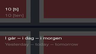 Norwegian language course for beginners - 2000 most common expressions