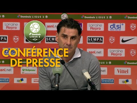 Conférence de presse AS Nancy Lorraine - Tours FC ( 3-1 )  / 2017-18